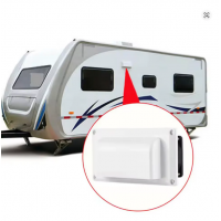 Caravan Motorhome Trailer Side Air Vent Ventilation Exhaust Fan RV White DC12V 13.2W
